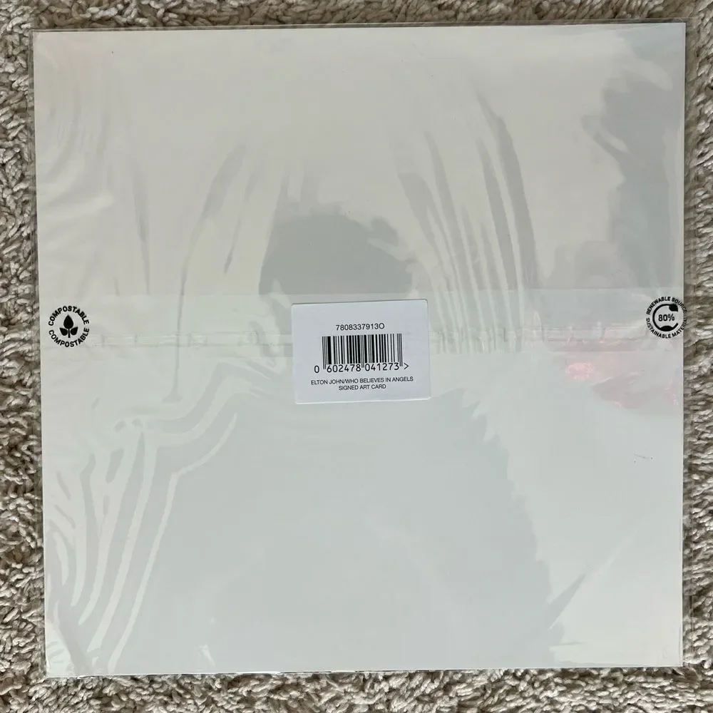 Elton John signed Vinyl. Elton John/Brandi Carlile “Who Believes In Angels?”